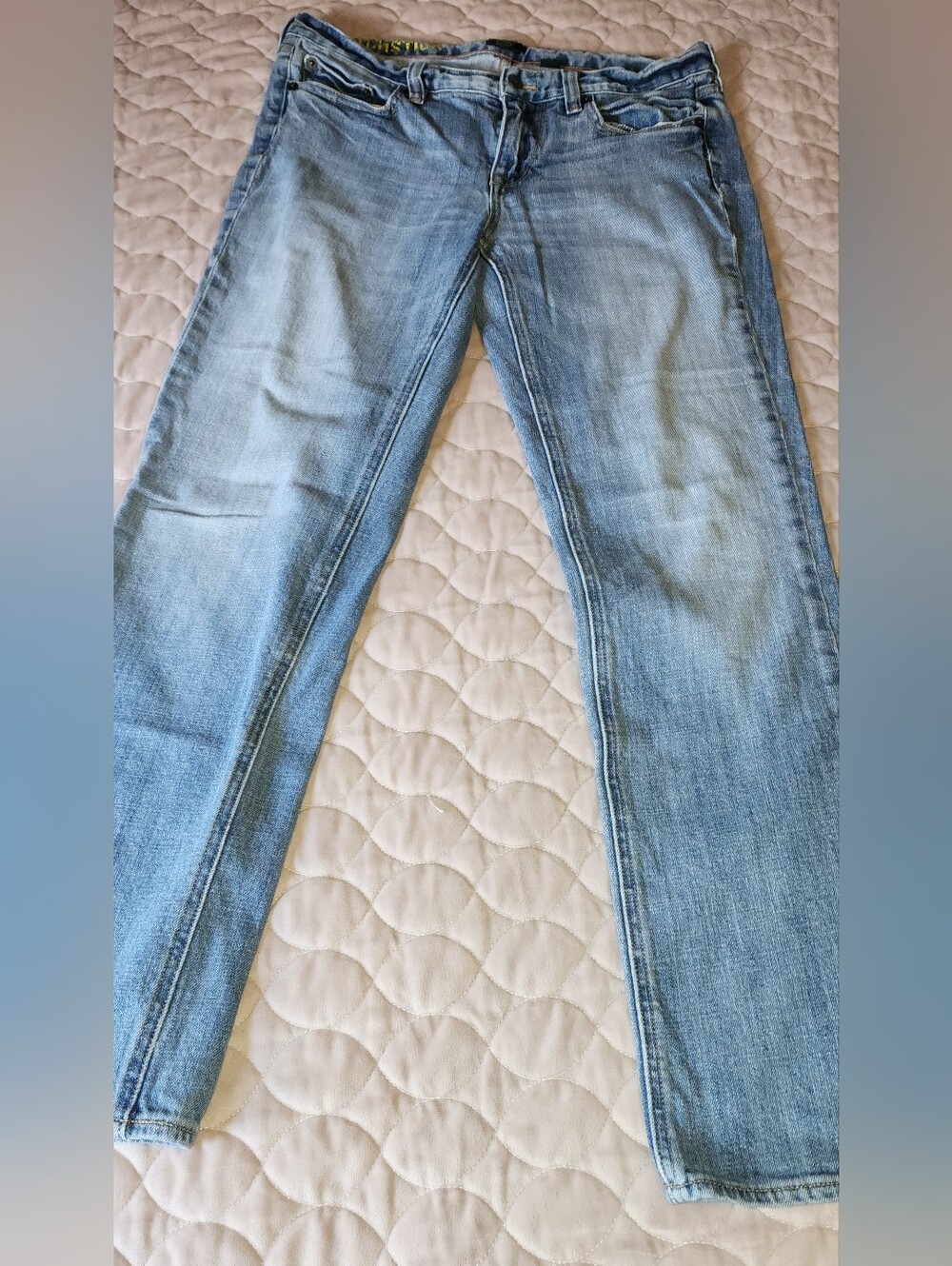 J. Crew Light Wash Matchstick  Straight Jeans